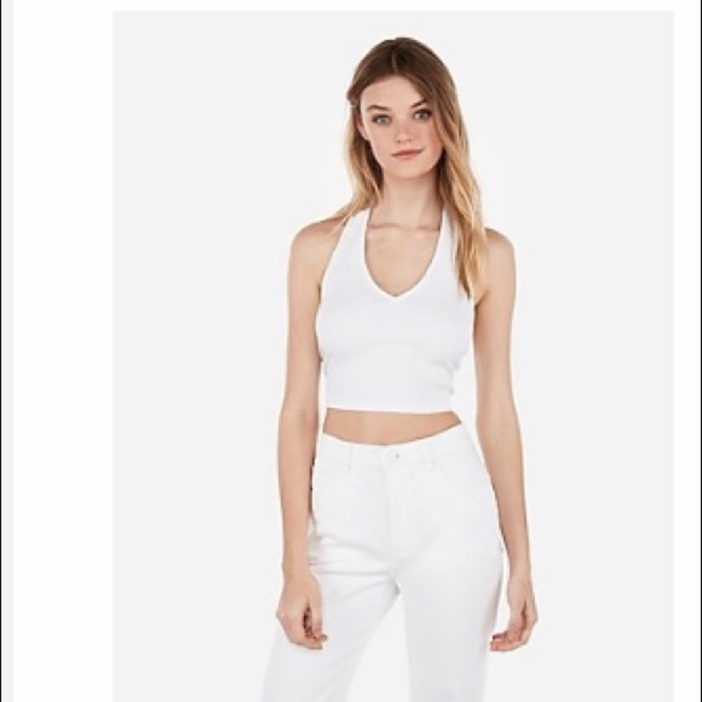 Halter crop top
